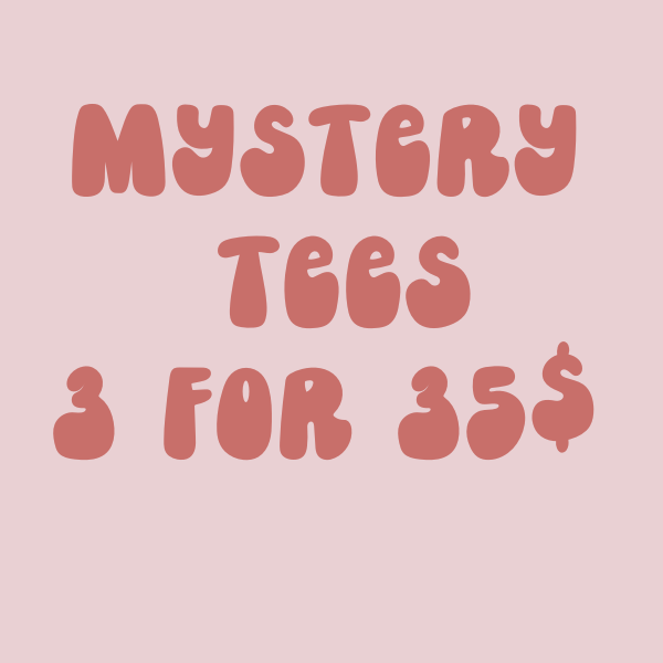 3 Mystery Tees Bundle