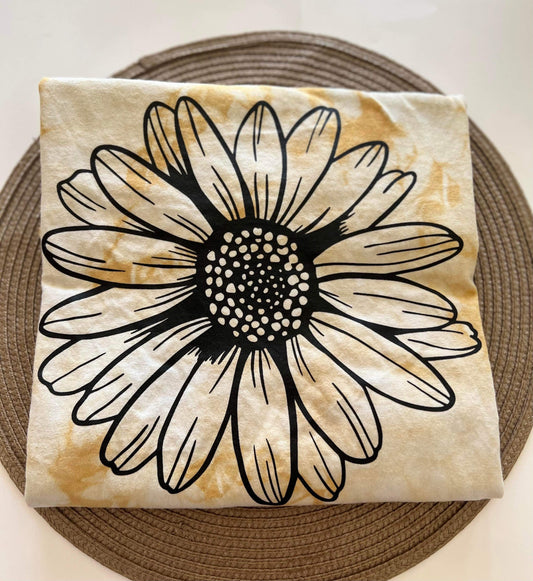 Sunflower Tie Dye
